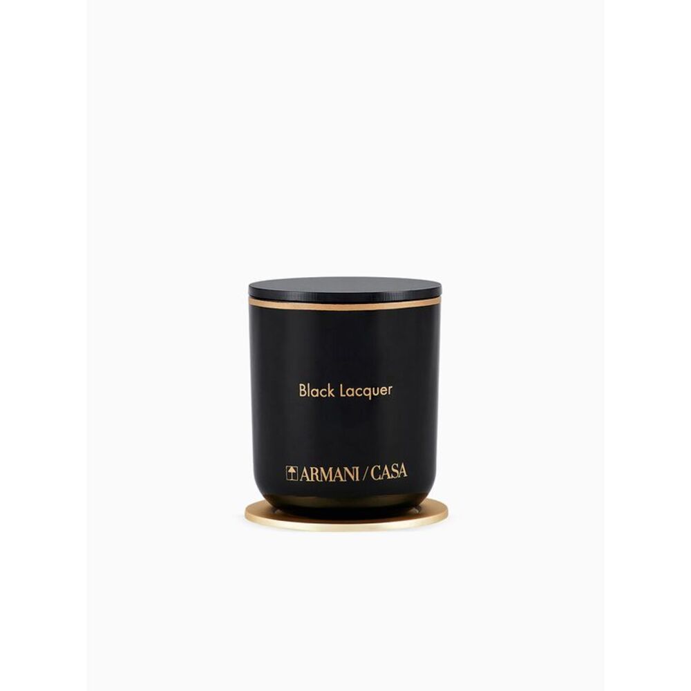 Armani Casa Women Pegaso Black Lacquer Candle